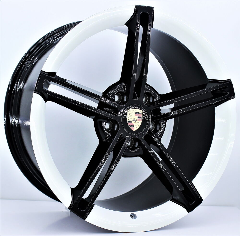 EMR-114-06 9,5J*21 5*130 ET60 71,56 GLOSS BLACK SPOKES+MILK