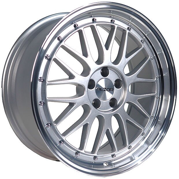 R1W-L542-1 8*18 5*100 ET25 57,1 SILVER MACHINED LIP