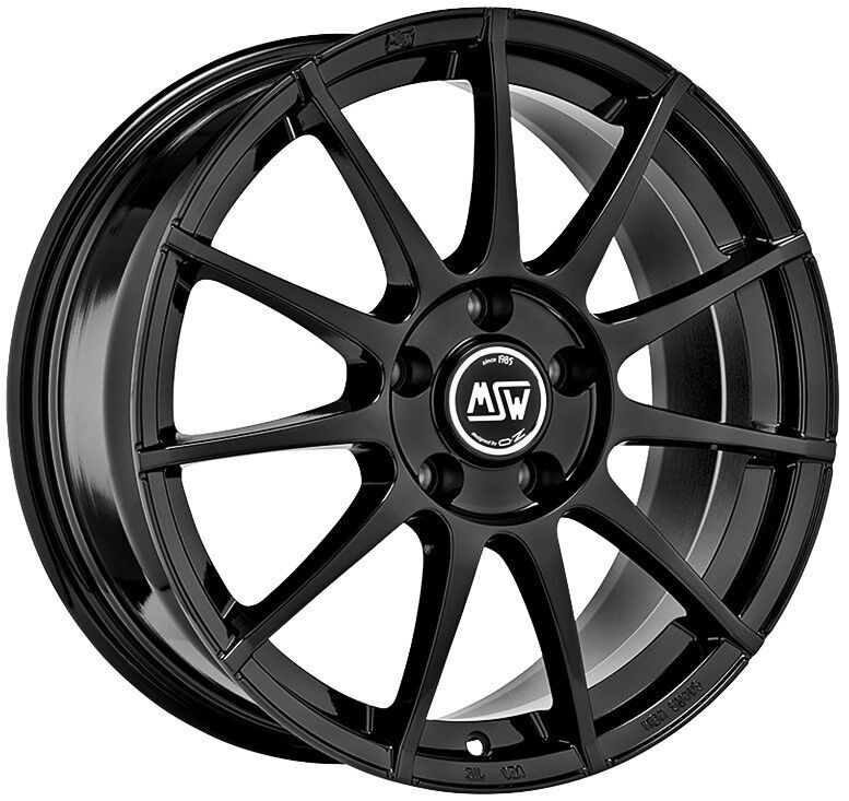 MSW-85 7*17 4*100 ET37 63,4 GLOSS BLACK