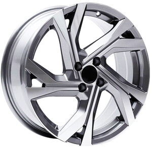 CAR-15156 6,5*15 4*100 ET35 67,1 GUN METAL DIAMOND #1