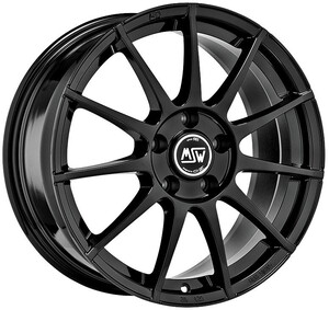 MSW-85 7*17 4*100 ET37 63,4 GLOSS BLACK #1