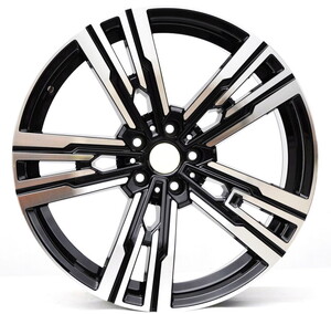 R1W-543 9*21 5*112 ET31 66,6 BLACK MACHINED FLOW FORMING  #1